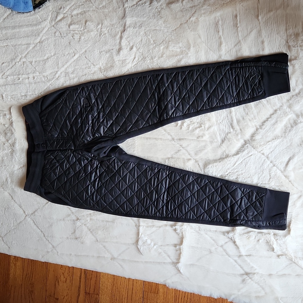 NIKE Black Quilted Pants Sz XS (Women’s)